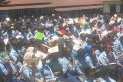 Smashed Performance: Yekatit 12 High School, Addis Ababa.