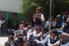 Smashed Performance: Yekatit 12 High School, Addis Ababa.